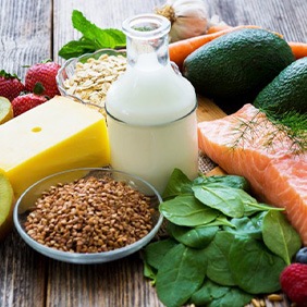 Spread of healthy foods