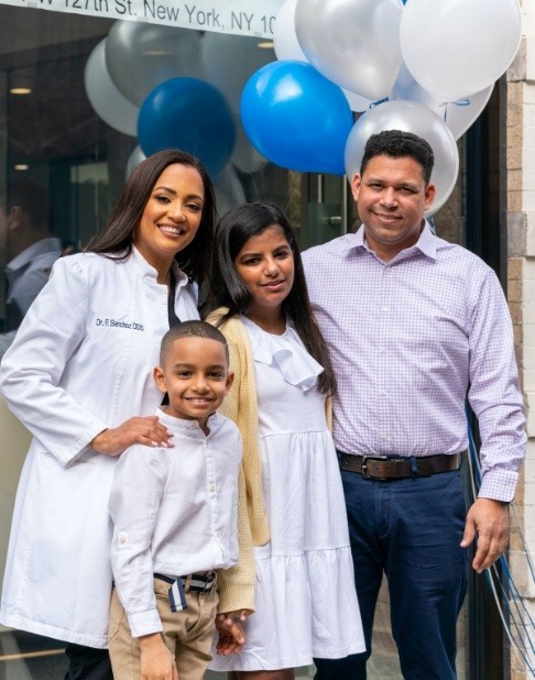 Doctor Sanchez and her family
